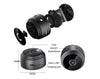 4K UHD Mini Wireless Spy Cam Security Monitor WiFi Q-H36