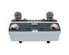Portable DJ Sound Mixer Karaoke Speaker System Dual Wireless Microphones Sound Board Mini Desk Live Streaming Bluetooth Q-SK6 