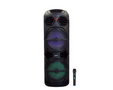Andowl Bluetooth Portable Karaoke Speaker Wireless Microphone Q-T53