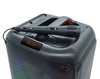 Andowl Portable Bluetooth Karaoke Speaker Wired Microphone Q-YX5527 