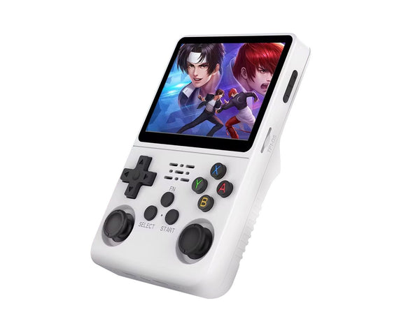 20,000 Game Handheld Mini Retro Gaming Console 3.5" Screen White R36520K