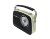 CMIK Retro Bluetooth Speaker AM FM SW Radio Rechargeable Black MK-2181BT-BLK