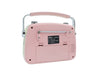 CMIK Retro Bluetooth Speaker AM FM SW Radio Rechargeable Pink MK-2181BT-PNK