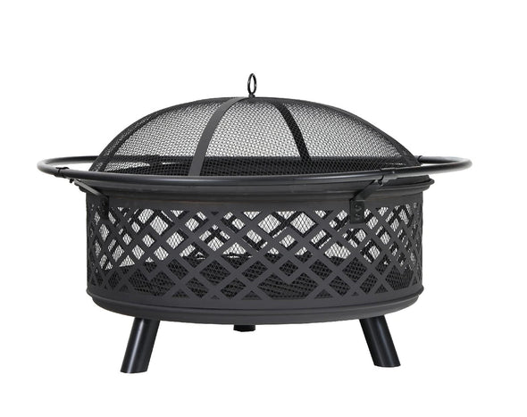 PHI VILLA 32" Wood Burning Fire Pit & BBQ S990