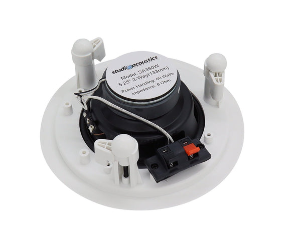 Weconic 5.25" Restaurant Ceiling Speaker Package with 320W Bluetooth Amplifier SA350W