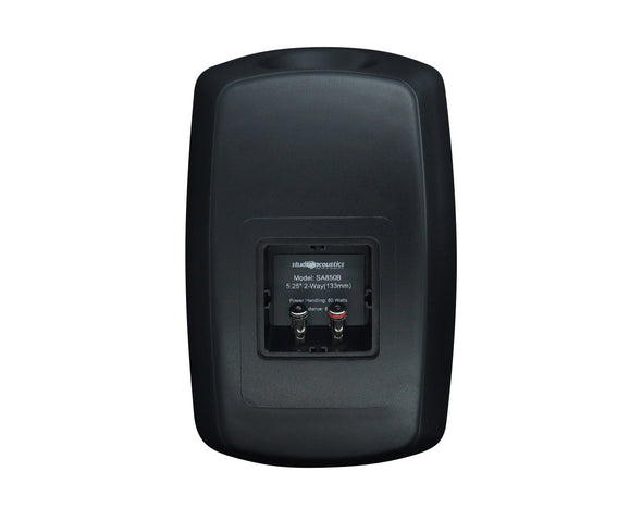 Outdoor Speaker Package with 320W Bluetooth Amplifier Black 184C+4xSA850B