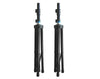 Heavy Duty Speaker Stands Pair Top Hat Mounting Bracket 2m Height SP19B 