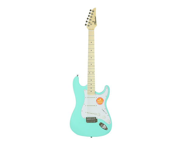 Freedom 6 String Electric Guitar Green 3m Cable Tremolo Arm ST-GRN
