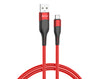 Moveteck Type-C Data Charge Cable LED Light 1m TB1516 Red