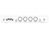 Precision Audio 4 Channel UHF Wireless Microphone System Rack Mount LCD Display TMUS04