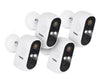 UNIDEN App Cam SX 1080P Battery Operated Security Camera Four Pack