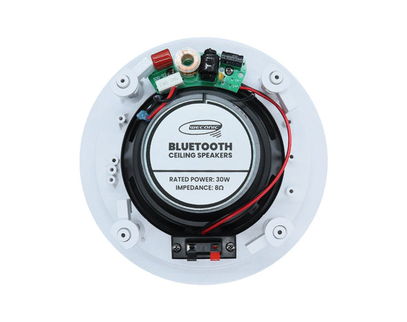 Weconic 6.5" Bluetooth Ceiling Speaker Package Built-in Amp Wireless Control 4 Pack WB640