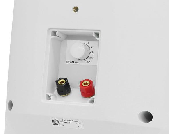 Weconic Indoor Outdoor Speaker Package with 320W Bluetooth Amplifier White 184C+3xLGC63+WTP660WHT