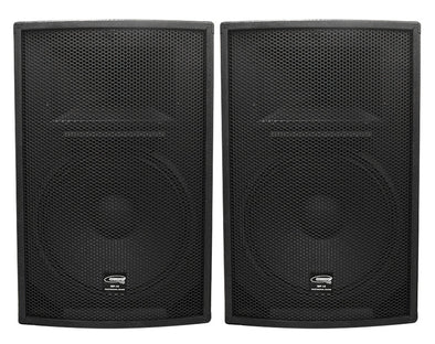 Weconic PA Speakers Pair 300W WP-15 