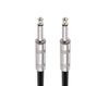 HEBIKUO 10m Braided Guitar Lead 1/4" Jack 6.35mm Tip XA-10-WHT