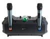 Precision Audio 30W Portable Karaoke Bluetooth Party Speaker Twin Wireless Microphone ZQS4240 