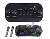 Precision Audio 30W Portable Karaoke Bluetooth Party Speaker Twin Wireless Microphone ZQS4240 