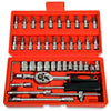 46PC Socket Tool Kit Ratchet Hex Key DIY Tools Set S802 