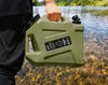 12L Water Storage Tank Camping Fishing Outdoors Jerry Can Container Spout S922 