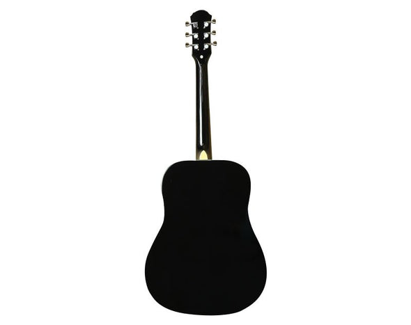 Zircon 41" Full Size 6 String Acoustic Natural Guitar Pack Bag Stand Capo Pick Tuner Strings AG300-NAT 