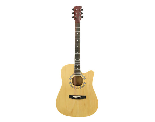 41" Acoustic Guitar Cutaway Linden Steel String AG645