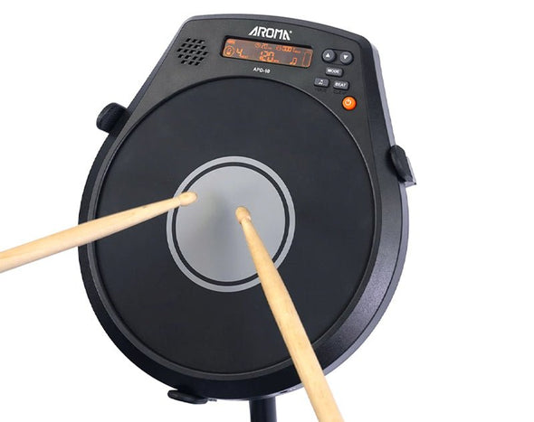 Aroma Digital  Drum Practice Pad Mesh Head Metronome Speed Trainer APD10 