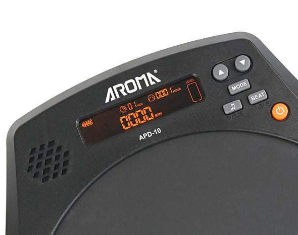 Aroma Digital  Drum Practice Pad Mesh Head Metronome Speed Trainer APD10 