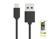 Micro USB Data Cable 2.4A 2m White AS108 Black