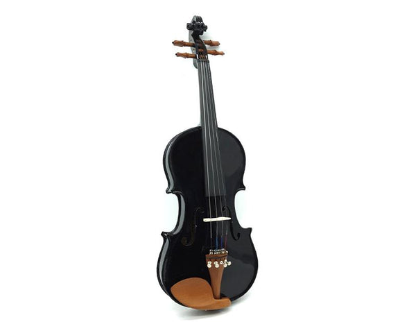 Three Quarter Size Acoustic Violin 3/4 with Case Bow Rosin Bridge Microtuners MV100-3/4