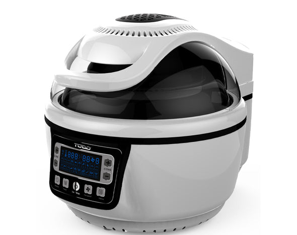 TODO Smart Air Fryer 10L Metal Non Stick 1400W WiFi Safety Lock Lid