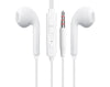 iPhone Style Stereo Earphones with Microphone and 3.5mm Audio Jack C6202 White