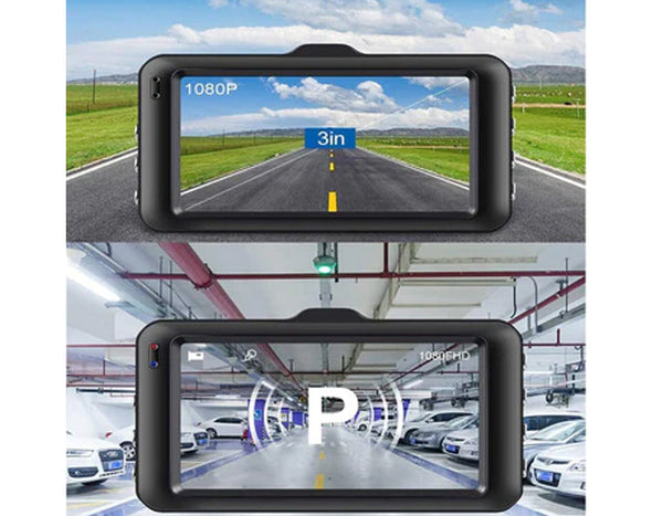 HD 1080P Car DVR 3" Lens Dash Cam Video Recorder Camera G-Sensor Night Vision CARDASH2