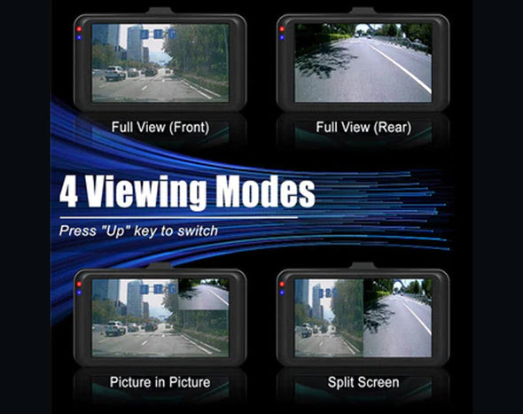 HD 1080P Car DVR 3" Lens Dash Cam Video Recorder Camera G-Sensor Night Vision CARDASH2