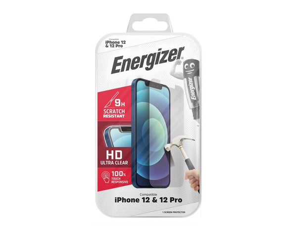 ENERGIZER Glass Screen Protector For iPhone 12/12 Pro