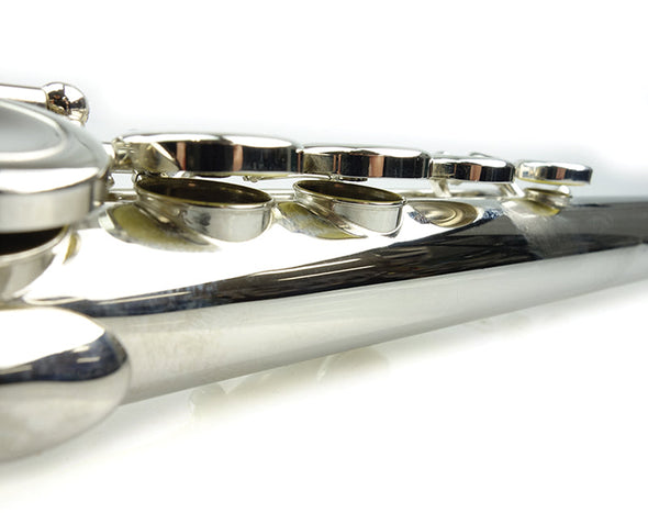 16-Key C Flute Nickel Plated Student Beginner Hard Case 1919FL (Refurbished)