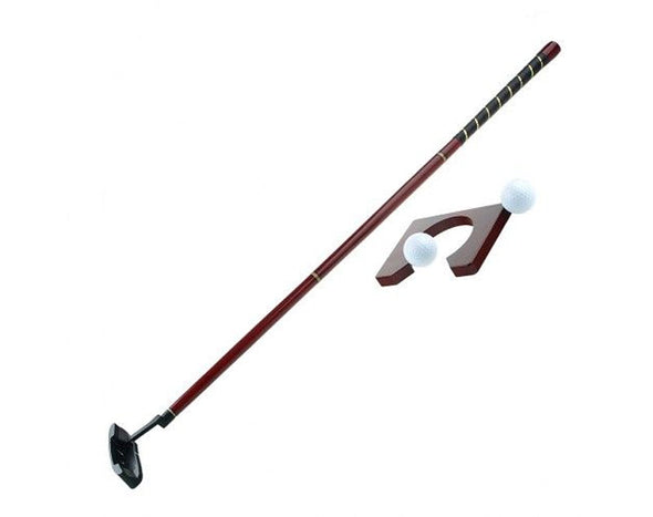 Golf Club Putter Gift Set Cherry Wood Shaft with 2 Balls PA076-201 