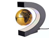 Floating World Map Globe Light C Shape Stand Magnetic Ball GLOBE- LEVITATION Gold