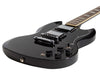 Full Size Electric Guitar SG Style 6 String Linden Humbuckers Black FG-SG-BLK 