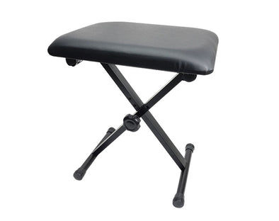 Single Braced Padded Keyboard Stool Collapsible KT100 