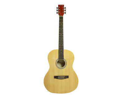 HOMAGE 39" Inch Acoustic Guitar Steel String Linden Natural LF-3900