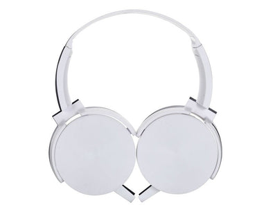 Moveteck Wired Headphones with Microphone 3.5mm Plug White NC3208 