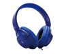 Foldable Wired Headphones 3.5mm Jack Microphone 1.2m NC3209 Blue