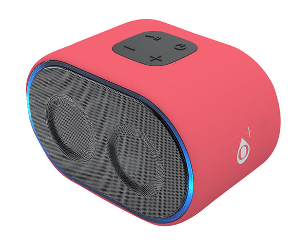 Portable Bluetooth Speaker TWS Function 300mAh Battery LED Light BTS 5.0 Energy Saving 3W NF4063