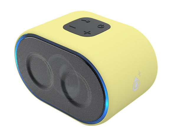 Portable Bluetooth Speaker TWS Function 300mAh Battery LED Light BTS 5.0 Energy Saving 3W NF4063