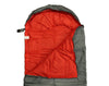 AODOER Single Sleeping Bag Tartan Inner Camping Anti Tear Polyester Grey S917-GRY 