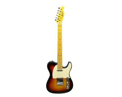 Full Size Electric Guitar 6 String Tele Style Sunburst TL3-TS 
