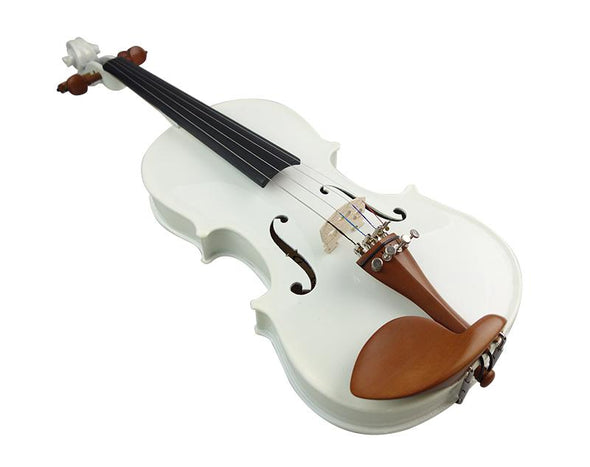 Three Quarter Size Acoustic Violin 3/4 with Case Bow Rosin Bridge Microtuners MV100-3/4