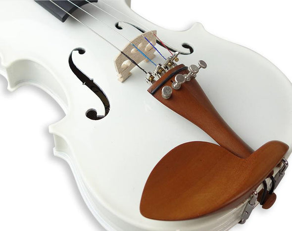 Three Quarter Size Acoustic Violin 3/4 with Case Bow Rosin Bridge Microtuners MV100-3/4